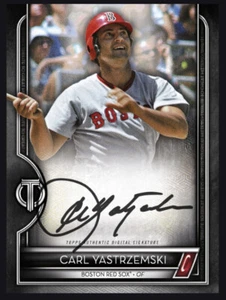 Topps Bunt DIGITAL - Carl Yastrzemski Tribute Wave 2 Signature - Bild 1 von 1