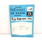 Sams Photofact CB Radio Series #72 Cobra 28A Courier Lafayette Midland 1975
