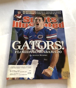 2008 Sports Illustrated FLORIDA GATORS beat BAMA ! SEC Champs ! TIM TEBOW ! - Picture 1 of 1