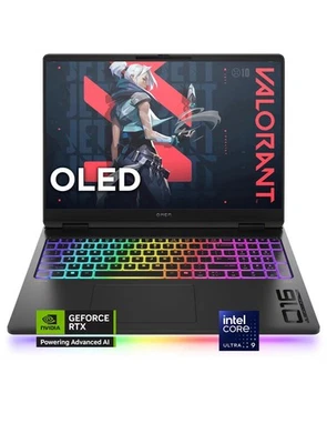 Ноутбук игровой HP OMEN - MAX 16 дюймов OLED 240 Гц - Intel Core Ultra 9 - 32 ГБ DDR5 M... - Изображение 1 из 4