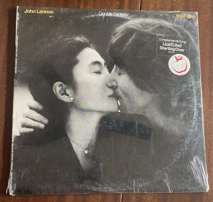 Never Opened Double Fantasy John Lennon Yoko Ono LP  Factory Sealed Hype Sticker - Picture 1 of 11