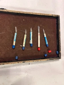 MACHINIST TOOL LATHE MILL Machinist Lot of Very Very Micro Drills - Bild 1 von 3