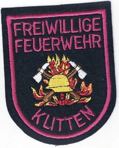 Parche del Departamento de Bomberos de la Ciudad de Klitten Alemania Bomberos NUEVO - Imagen 1 de 1