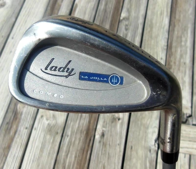 Lady La Jolla Combo Hierro 9/P Damas Flex Grafito Varilla 35" L/Derecha Foto 1 de 4