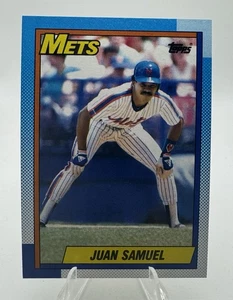 1990 Topps Juan Samuel New York Mets #85 - Bild 1 von 2