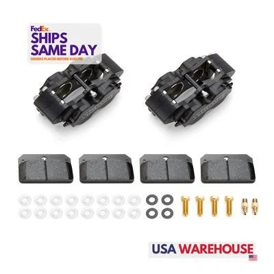 Strange B1850, Par de Pinzas de Freno Pro Race Kit 4 Pistones con Pastilla de Aluminio  Foto 1 de 4