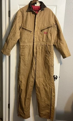 Mono de trabajo Dickies marrón con aislamiento de pato para hombre talla 42/44 longitud regular Foto 1 de 4