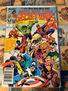 Marvel Super Heroes Secret Wars #1 [1984] Signed Mike Zeck - Picture 1 of 13