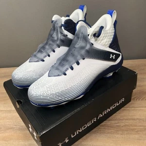 UNDER ARMOUR Men’s Highlight Hammer MC Football Cleats Size 10.5 NEW 3025085-103 - Picture 1 of 11
