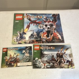 LEGO Castle Illustrated Instruction Manual Booklet For Sets 7093, 7090, 7092