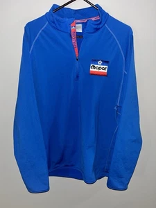Levelwear Mopar 1/4 Zip Embroidered Pullover Fleece Jacket Mens XL - Picture 1 of 7