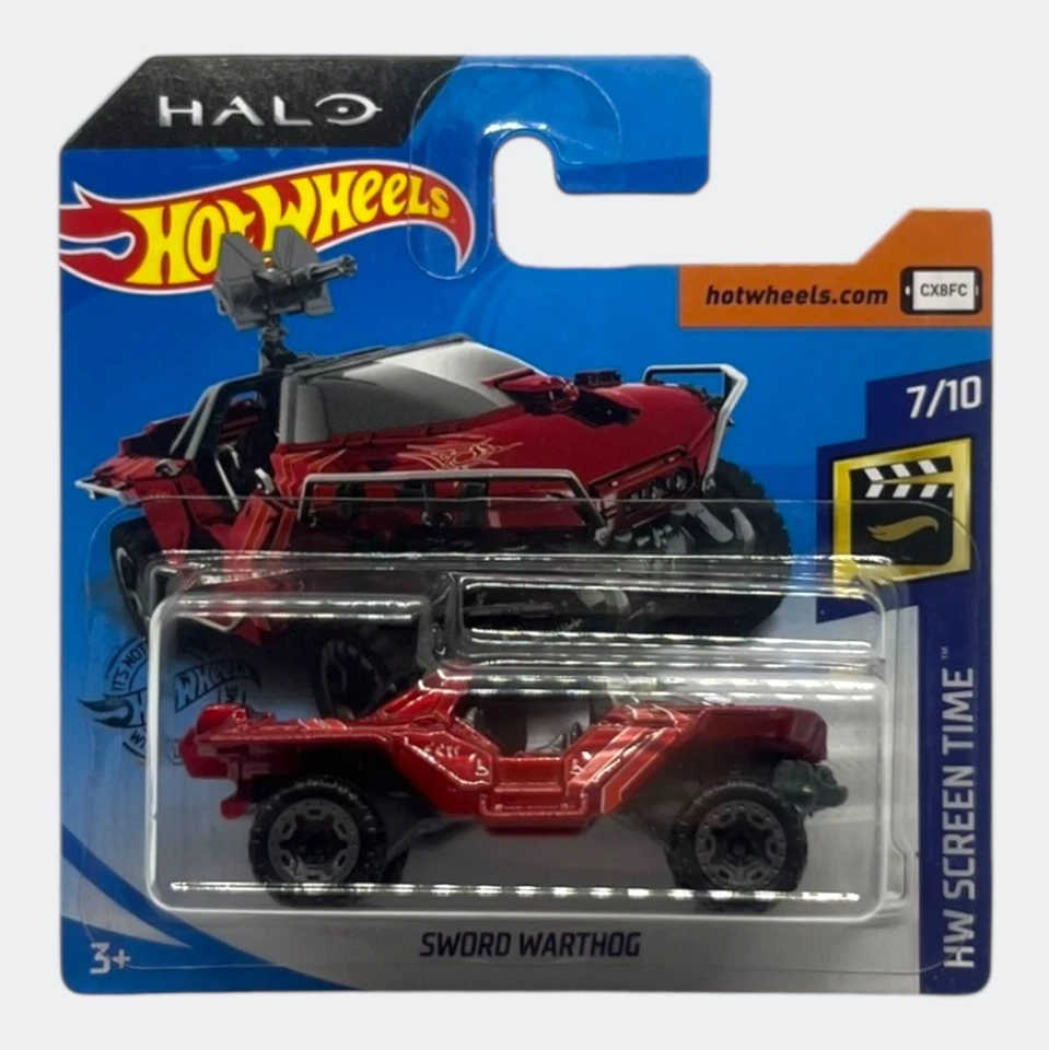 Halo Sword Warthog 2015 Hot Wheels 1:64 Model [GHC79] - New on Short Card - Image 1 of 4