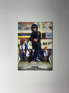 Mason Rudolph Auto Autogramm Rc Rookie signed Card 2018 Leaf Steelers NFL - Bild 1 von 1
