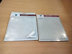 2 x 6"×6" Die'sire Embossalicious Prägefolder # J - Bild 1 von 3