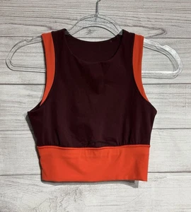 LULULEMON Kick Serve Reggiseno Felpato Donna Taglia 4 Multicolore Imbottito Luxtreme - Foto 1 di 7