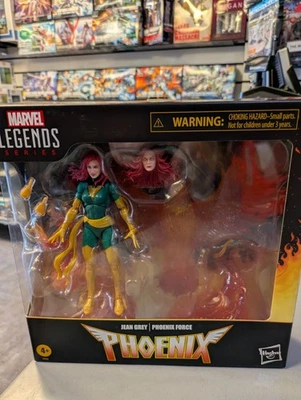 Marvel Legends Jean Grigio con Phoenix Force Deluxe X-Men HASBRO - Nuovo