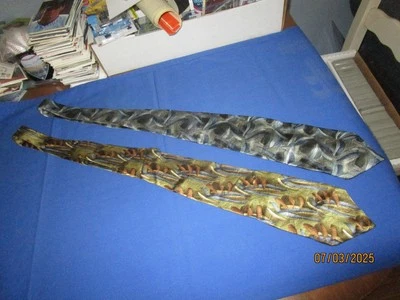 Lote (2) Corbata Hombre Jerry J. GARCIA Colección Recold Catorce Mariposas III 28 Foto 1 de 4