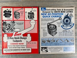 Vintage Enco Manufacturing Co Tool Catalog 69ABCD Sales Brochure 1968 1969 Lot - Picture 1 of 8