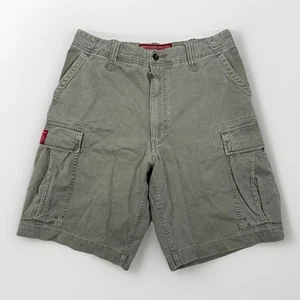 Vintage Y2K Abercrombie & Fitch Twill 7 Pocket Cargo Shorts Heavyweight Size 31 - Picture 1 of 7