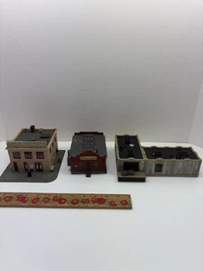 Ho Scale Buildings. Factory, Warehouse, And Vacant Building. Lot8 - Imagen 1 de 4