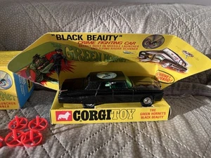 CORGI TOY DIECAST 268 GREEN HORNET & DISPLAY BOX 1966 BLACK BEAUTY PLAYCRAFT - Imagen 1 de 12