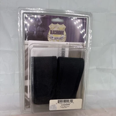 BLACKHAWK! Bolsa de cargador doble pila cargadores moldeados Cordura negro 44A000BK Foto 1 de 4