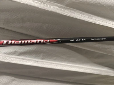 New Tour Issue Diamana RB RedBoard 63 TX Flex Driver shaft Mitsubishi Chemical - Image 1 of 4