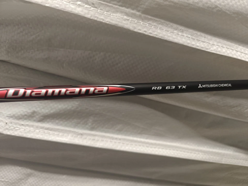 New Tour Issue Diamana RB RedBoard 63 TX Flex Driver shaft Mitsubishi Chemical - Image 1 of 4