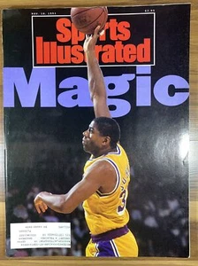 SPORTS ILLUSTRATED Earvin Magic Johnson Lakers November 18 1991 - Picture 1 of 1