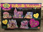 Vtg Polly Pocket Pollyville Playsets HTF Rare Deluxe Giftset NIB 14 Mini Dolls