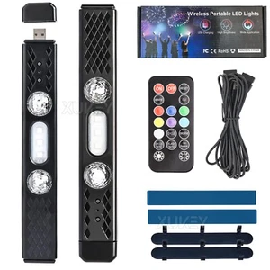 Auto Innenraumbeleuchtung USB RGB Ambientebeleuchtung Fußraumbeleuchtung Control - Afbeelding 1 van 14