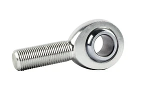 Extremo de varilla de junta rosa ligero macho aluminio mano izquierda 1/2" x UNF 1/2" (AML8) - Imagen 1 de 1