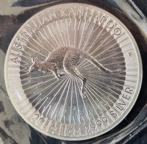 2016 Australia Kangaroo 1oz Silver (99.9%) $1 UNC Coin - Bild 1 von 2
