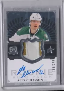 2013-14 Upper Deck The Cup Rookie Patch Autograph Alex Chiasson RC Auto 169/249 - Picture 1 of 2