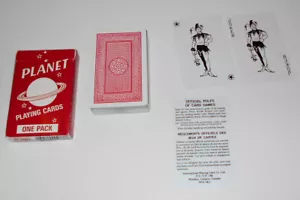 Puente de naipes de colección de Planet International Playing Company talla en muy buen estado - Imagen 1 de 9
