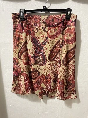 MY MICHELLE Women's short skirt with multicolor geometric print.  size 9#4 - Image 1 of 4