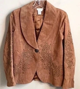 Chaqueta Western Boston Proper de cuero con tachuelas 6 - Imagen 1 de 5