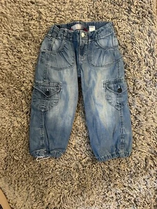 Girls &Know Coulotte Carpenter Jeans 7/8 - Picture 1 of 3