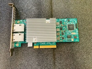 High Profile Supermicro AOC-STG-I2T Dual Port 10GB 2xRJ45 Ethernet PCI-e Adapter - Picture 1 of 6