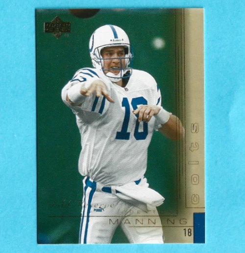 2000 Upper Deck Gold Reserve Football Card #63 Peyton Manning - Image 1 of 1