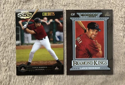 2004 Playoff Honors Credits Gold #90 Lance Berkman 9/25 ++++ - Image 1 of 2