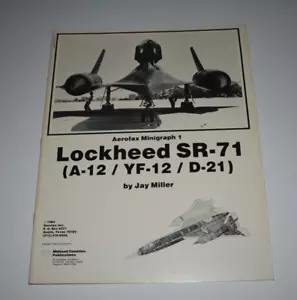 1983 Aerofax Minigraph LOCKHEED SR-71 reference book - Imagen 1 de 2