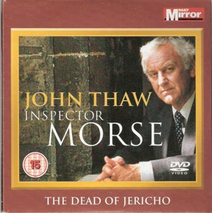 JOHN THAW - INSPECTOR MORSE -THE DEAD OF JERICHO - DAILY MIRROR PROMO DVD - Picture 1 of 1