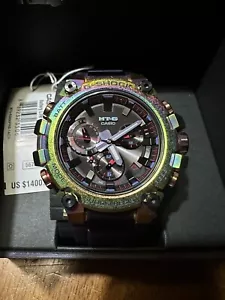 CASIO G-SHOCK MTG-B3000PRB-1AJR Aurora Rainbow IP Bluetooth Radio Solar Watch - Picture 1 of 14