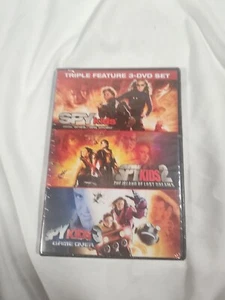 Spy Kids Triple Feature 3-DVD Set NEW Sealed Antonio Banderas Carla Gugino - Picture 1 of 2