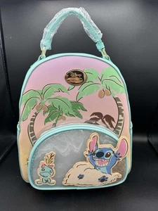Disney Lilo & Stitch Scrump Beach Sand Mini Backpack Bag Purse Our Universe NEW - Picture 1 of 6