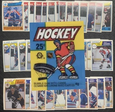 1983-84 O-PEE-CHEE Hockey Trading Cards Complete Your Set U Pick Gretzky 2/2 - Image 1 of 3