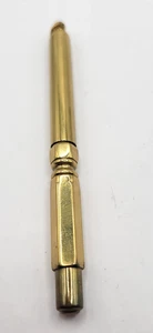 Vintage Unbranded Threading Tool Brass SZ Portable Line Threader Keychain - Picture 1 of 7