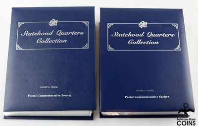 Lot of 2: Statehood Quarter Albums w/88 Coins 1999-2006 Philly & Denver Strikes - Image 1 of 4