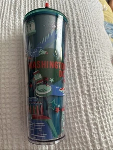 New Starbucks Washington DC Discovery Series  Cold Cup Tumbler 24 oz - Picture 1 of 8